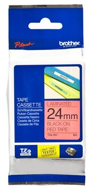 brother TZe-Tape TZe-451 Schriftbandkassette, Bandbreite:24mm