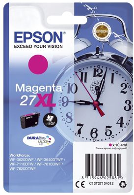 Epson C13T27134012 Epson DURABrite Ultra Ink 27 XL Tintenpatrone magenta T 2713