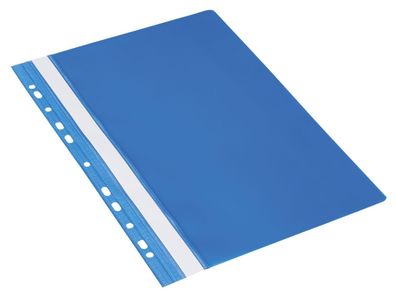 10x DONAU 1704001-10 Schnellhefter A4 Multilochung PVC blau
