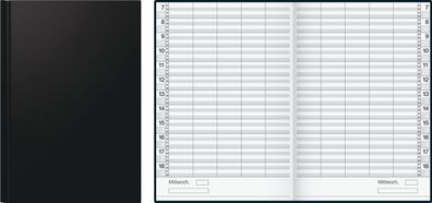 rido/ idé 702200290 Tageskalender Buchkalender Blattgröße 19 x 27,5 cm