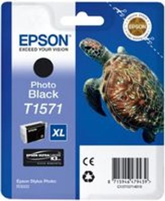 Epson C13T15714010 Epson Tintenpatrone photo schwarz T 157 T 1571
