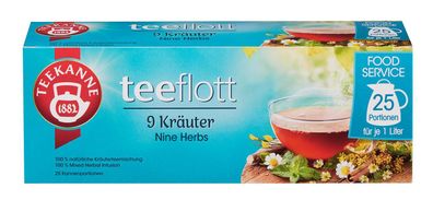 Teekanne 6133 Kräutertee Teeflott - 25 Beutel à 5 g