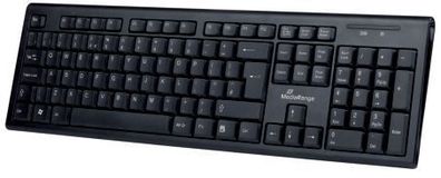 Mediarange MROS111 Funk-Tastatur QWERTZ schwarz