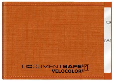 Veloflex 3271330 Kreditkartenhülle Document Safe® orange