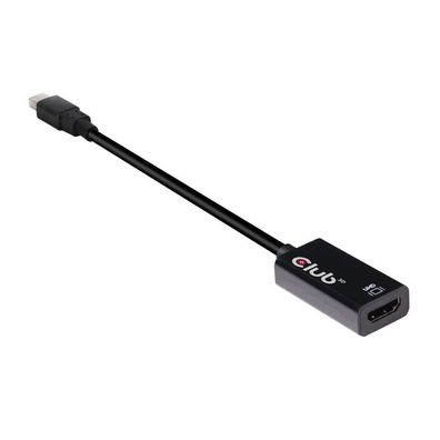 Club3D Adapter MiniDisplayPort > HDMI 2.0a HDR 4K60Hz aktiv retail