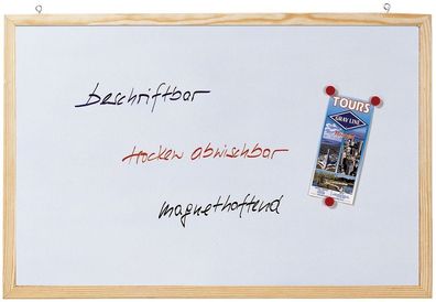 Franken CC-MM3040 Magnetische Schreibtafel Memoboard, Wandbefestigung, 40 x 30 cm