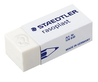 Staedtler 526 B30 Kunststoff-Radierer rasoplast weiß(S)