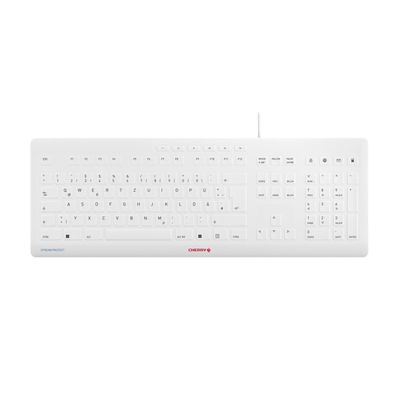 CHERRY JK-8502DE-0 CHERRY STREAM Protect Tastatur kabelgebunden weiß