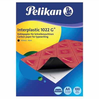 Pelikan® 404400 Kohlepapier interplastic 1022 G® - A4, 100 Blatt