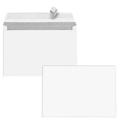 BONG 08905029 Briefumschläge TopSTAR DIN C5 ohne Fenster weiß 25 St.