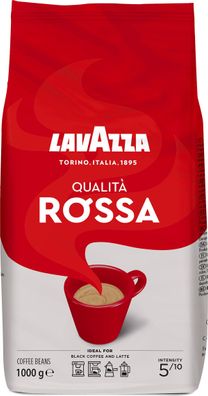 Lavazza 1431638002 Kaffee Espresso Rossa 1000 gr