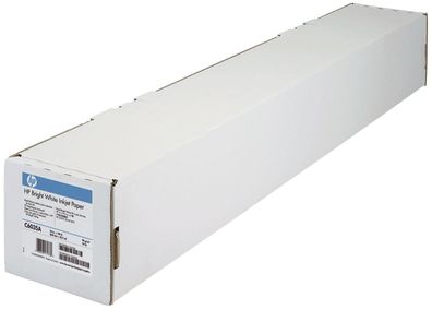 HP C6035A Designjet Plotterpapier Bright White 610 mm x 45,7 m 90 g/ qm Kern-Ø ...