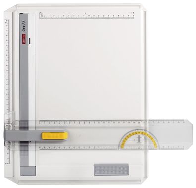 Aristo AR70442 Zeichenplatte GEO-Board A4, schlagfester Kunststoff, weiß, A4