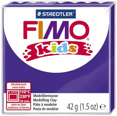 FIMO kids Modelliermasse, ofenh„rtend, violett, 42 g