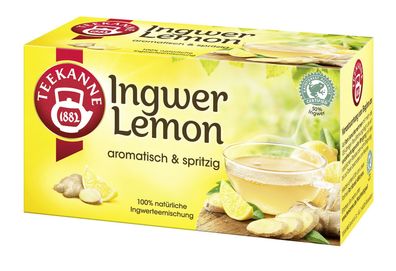Teekanne 6687 Teekanne Ingwer-Lemon 20 Btl. à 1,75g