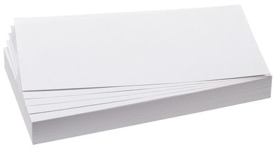 Franken UMZ 1020 09 Moderationskarte, Rechteck, 205 x 95 mm, weiß, 500 Stück(T)