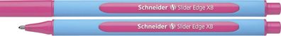 Schneider SN152209 Kugelschreiber Slider Edge - Kappenmodell, XB, pink