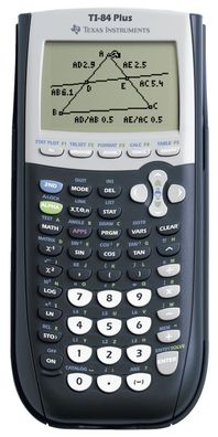 Texas Instruments 84PL/ CLM Graphikrechner TI-84 PLUS, Batterie, 89 x 192 x 27 mm