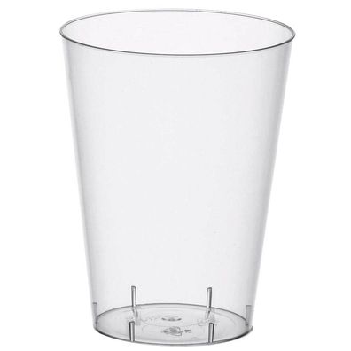 Papstar 12161 50x Einweg-Trinkbecher Kunststoff 0,4l Glasklar(T)