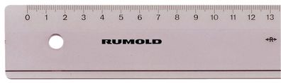 Rumold FL41/20 Büro- und Technikerlineale FL 41, 20 cm