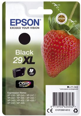 Epson C13T29914012 Epson Tintenpatrone XL schwarz Claria Home 29 T 2991