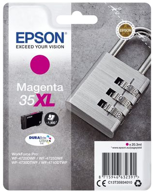 Epson C13T35934010 Epson Tintenpatrone magenta DURABrite Ultra Ink 35 XL T 3593