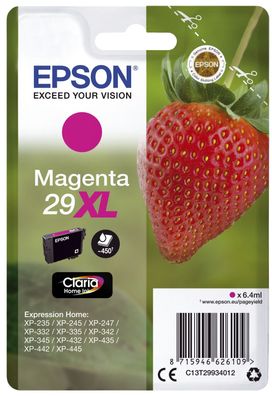 Epson C13T29934012 Epson Tintenpatrone XL magenta Claria Home 29 T 2993