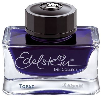 Pelikan® 339382 Edelstein® Ink 50 ml Glasflacon topaz (türkis-blau)