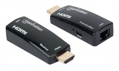 Manhattan 207539 Manhattan kompakter 1080p HDMI over Ethernet Extender Kit