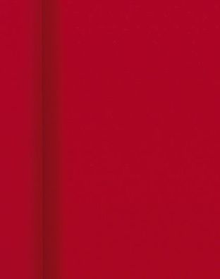 Duni 185529 Tischtuchrolle - uni, 1,18 x 10 m, rot