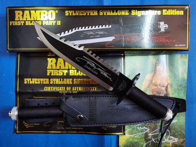 Rambo Messer First Blood Part II Signature Edition Neu/ Ovp
