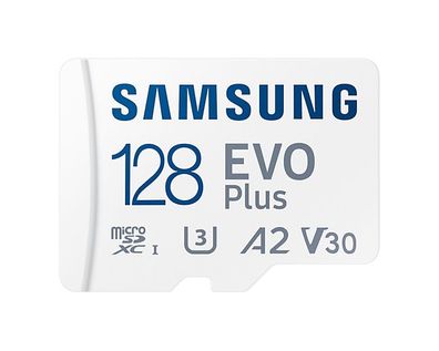Samsung MB-MC128HA/ EU Samsung microSDXC EVO Plus 128GB mit Adapter MB-MC128KA/ EU