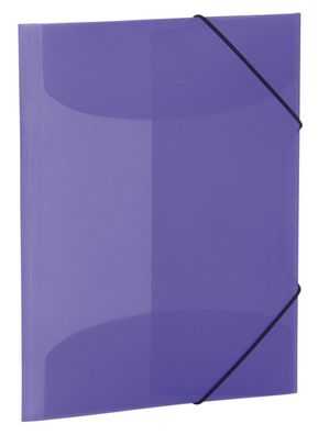 Herma 19581 Gummizugmappe A4 PP transluzent violett