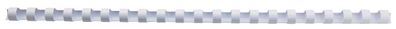 GBC 4028194 Spiralbinderücken Plastik - A4, 8 mm/45 Blatt, weiß, 100 Stück