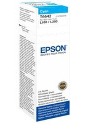 EPSON Tinte T6642 üf?r EcoTank bottle ink cyan