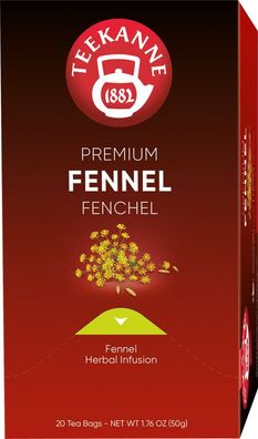 Teekanne 89272001 Tee Premium Fenchel 20 Beutel x 2,50 g