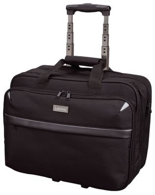LiGHTPAK 46099 Business Notebook-Trolley "XRAY" Nylon schwarz