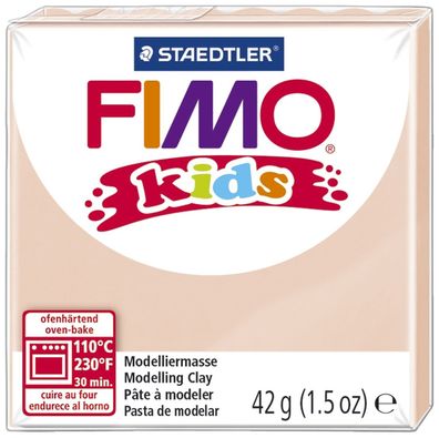 FIMO kids Modelliermasse, ofenh„rtend, hautfarben, 42 g
