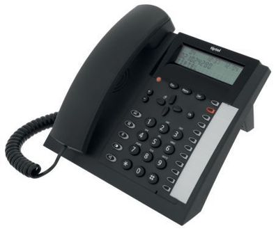 Tiptel 1081520 Tiptel Telefon 1020 analog schwarz