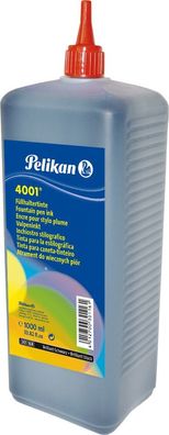 Pelikan® 301168 Tinte 4001® 1000 ml Kunststoffflasche brillant-schwarz(P)