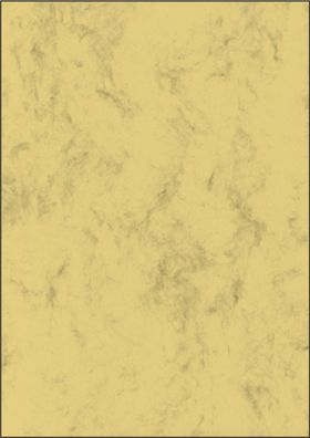 Sigel® DP 553 Marmor-Papier, sandbraun, A4, 200 g/ qm, 50 Blatt