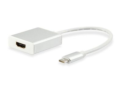 Equip 133452 Equip USB Typ C Stecker auf HDMI Buchse Adapter 0.15m