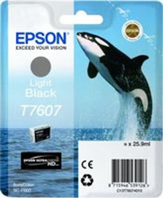 Epson C13T76074010 Epson Tintenpatrone light black T 7607