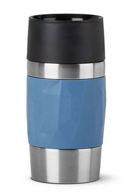emsa 9171790 emsa Isolierbecher Travel Mug Compact blau 0,3 l