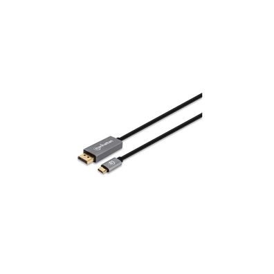 Manhattan 354851 Manhattan 8K@60Hz USB-C auf DisplayPort 1.4 Adapterkabel 3m