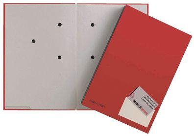 Pagna® 24205-01 Unterschriftsmappe - 20 Fächer, PP kaschiert, rot