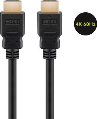 Goobay 61164 High-Speed-HDMI™-Kabel mit Ethernet HDMI™-Stecker (Typ A) > HDMI™-Ste...
