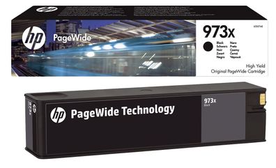 Hewlett Packard L0S07AE HP L0S07AE PageWide Tintenpatrone schwarz No. 973 XL