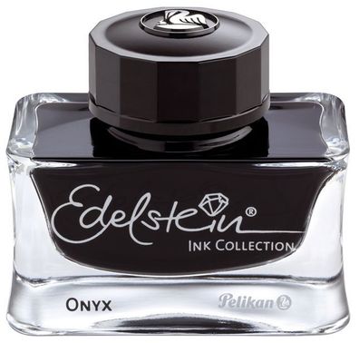 Pelikan® 339408 Edelstein® Ink - 50 ml Glasflacon, onyx (schwarz)