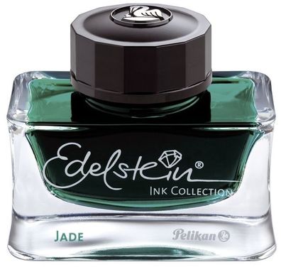 Pelikan® 339374 Edelstein® Ink - 50 ml Glasflacon, jade (hellgrün)